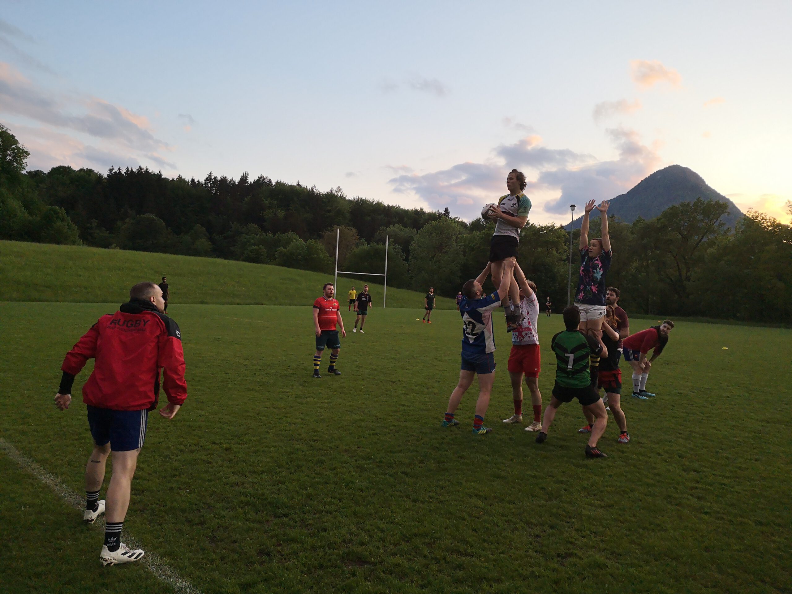 Rugby Salzburg Bad Reichenhall Verein Training