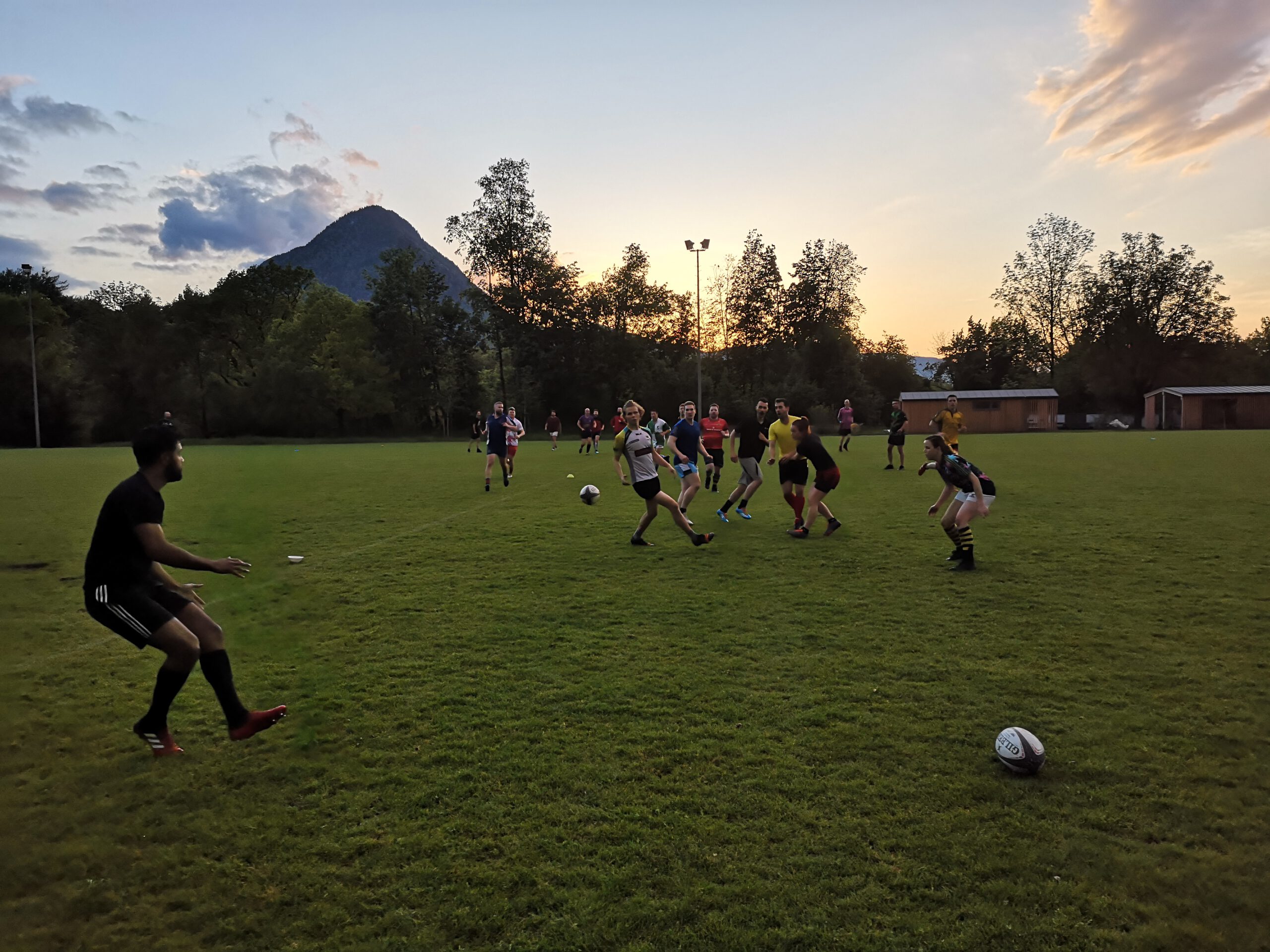 Rugby Salzburg Bad Reichenhall Verein Training